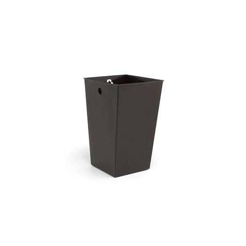 Wastebasket Liner with Recycle Decal, 8.25 Quart, Brown